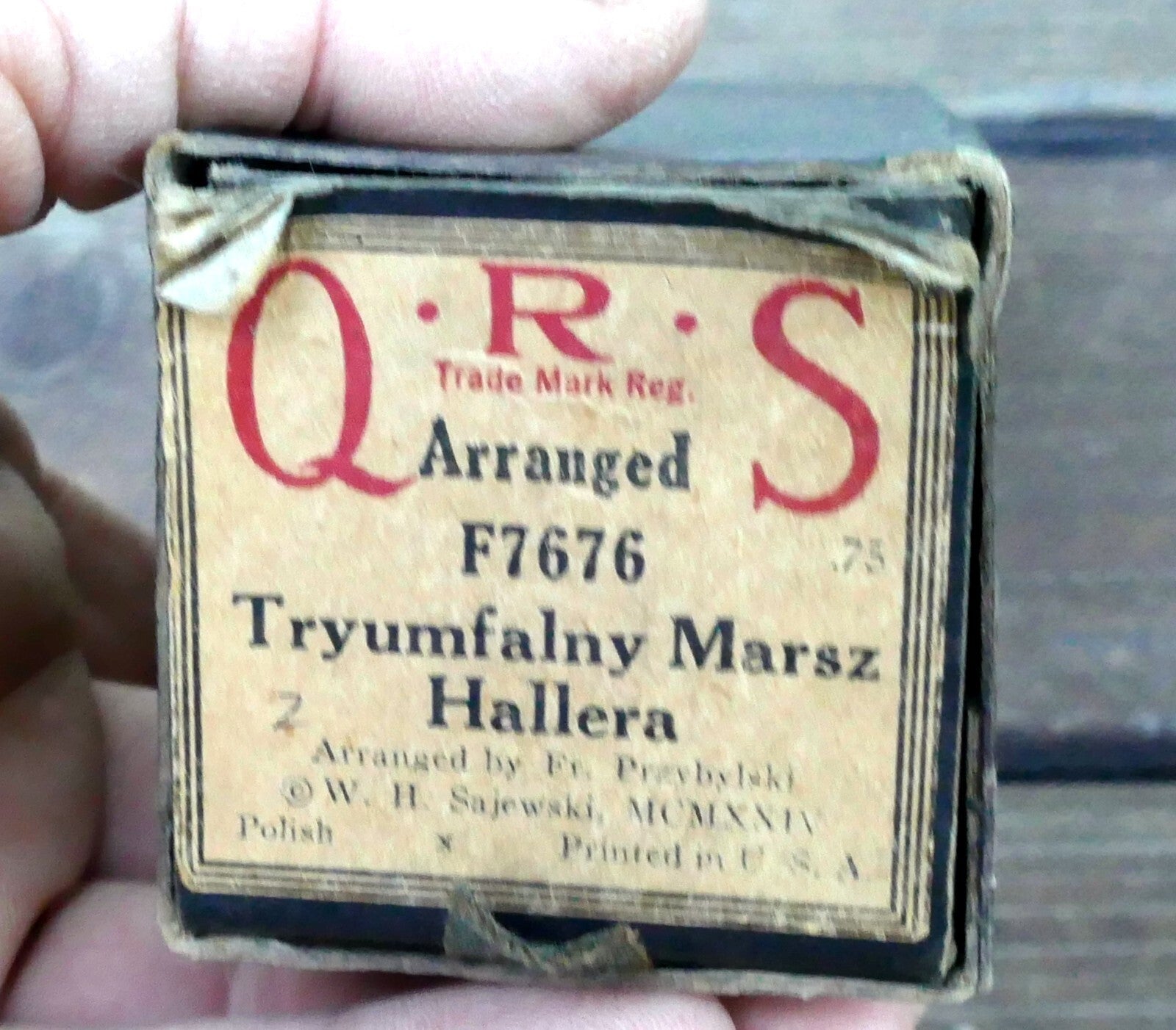 Qrs arranged f7676 tryumfalny marsz hallera by przybylski triumfalny
