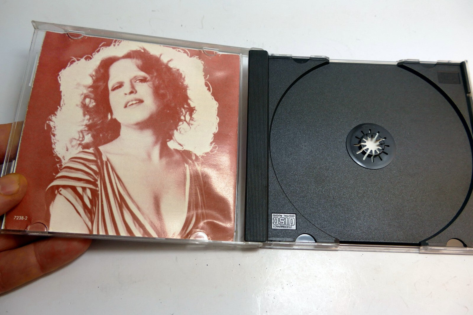 Cover ART Only Bettie Midler Divine Miss M  7238-2 Atlantic ( NO CD included)