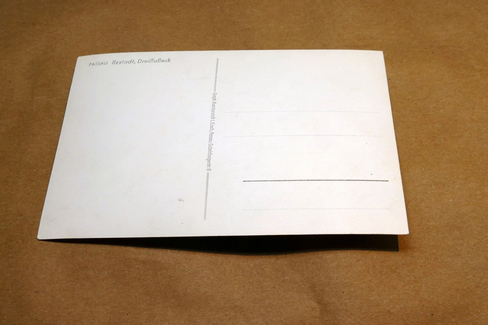 PASSAU die Drei-Flüsse-Stadt Austria postcard 1940's  - unposted