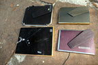 Pack of 4 Wood Metal Picture Portrait Frame 6X4" 5X&" Art Photo lot with glass