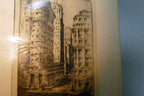 San Francisco Montgomery Street Hand Signed Etching 1900's USA Limited edition