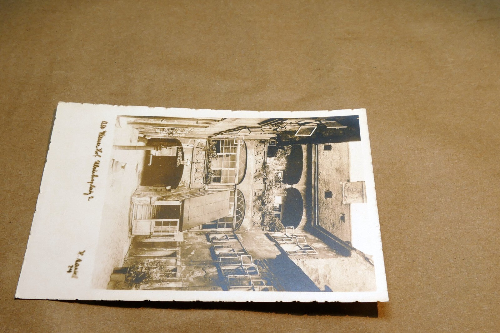 Wien - Ulrichsplatz courtyard postcard Austria 1930's  - unposted