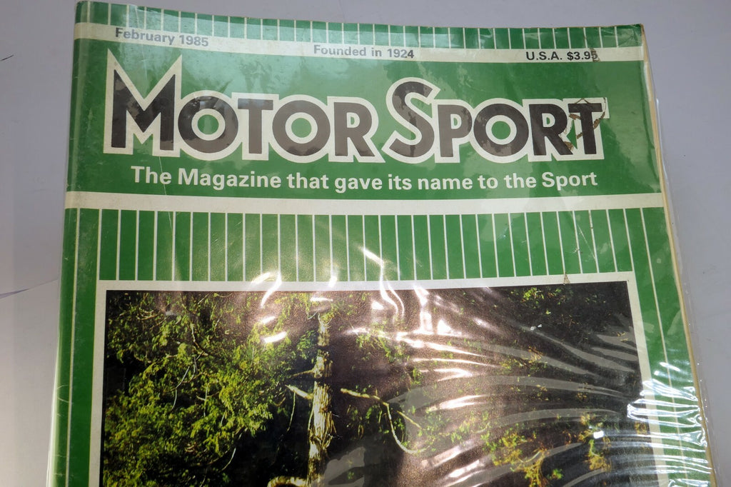 Motor Sport Magazine February 1985