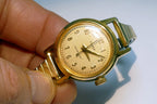 TIMEX LADIES WATCH WRISTWATCH GOLD TONE - as found as is parts repair