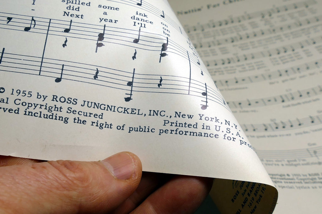 Nuttin' For Christmas  Sid Tepper Roy Bennett Stan Freberg 1955 Sheet Music