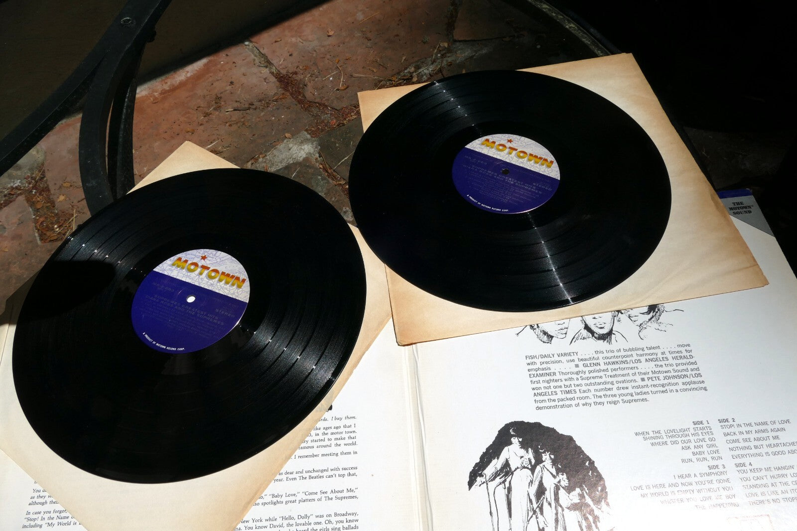 Diana Ross and The Supremes Greatest Hits Vinyl 2X LP  Record Motown MS 2-663