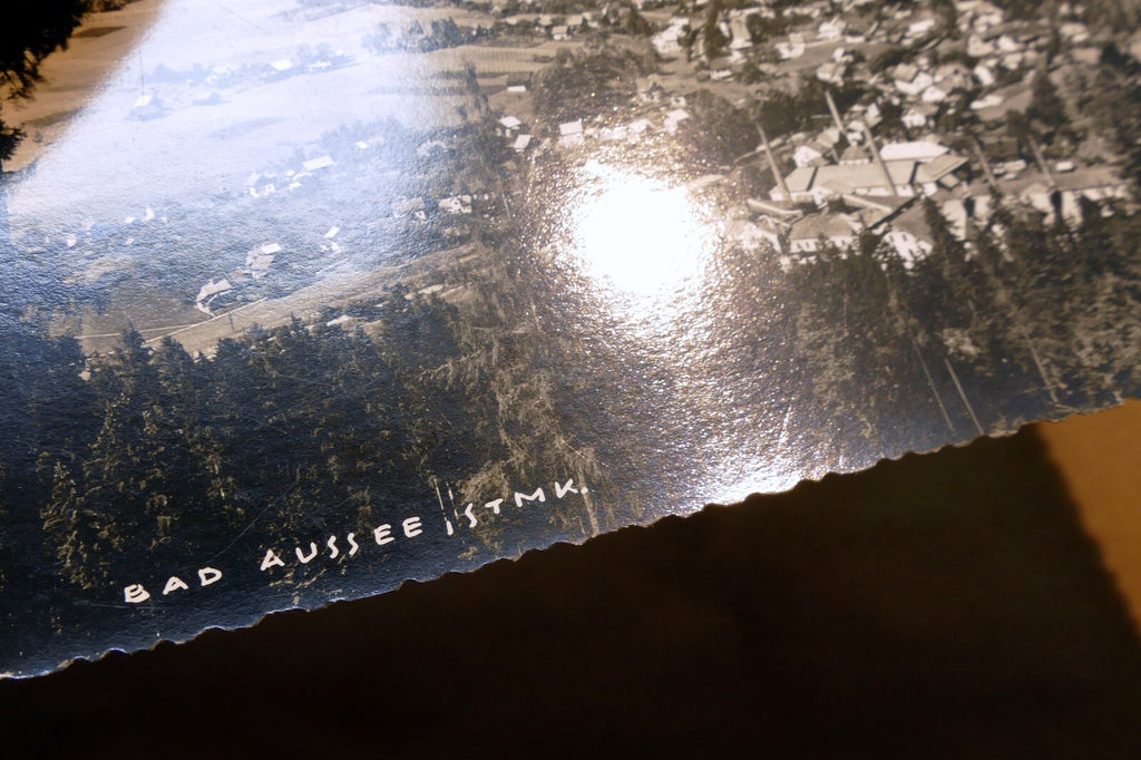 Bad Aussee Austria landscape postcard 1930's - unposted