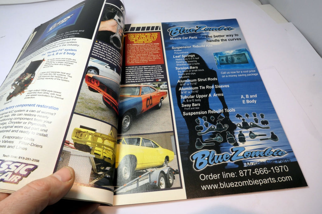 MOPAR Muscle Magazine November 2007 '69 Barracuda Convertible '70 T/A Challenger