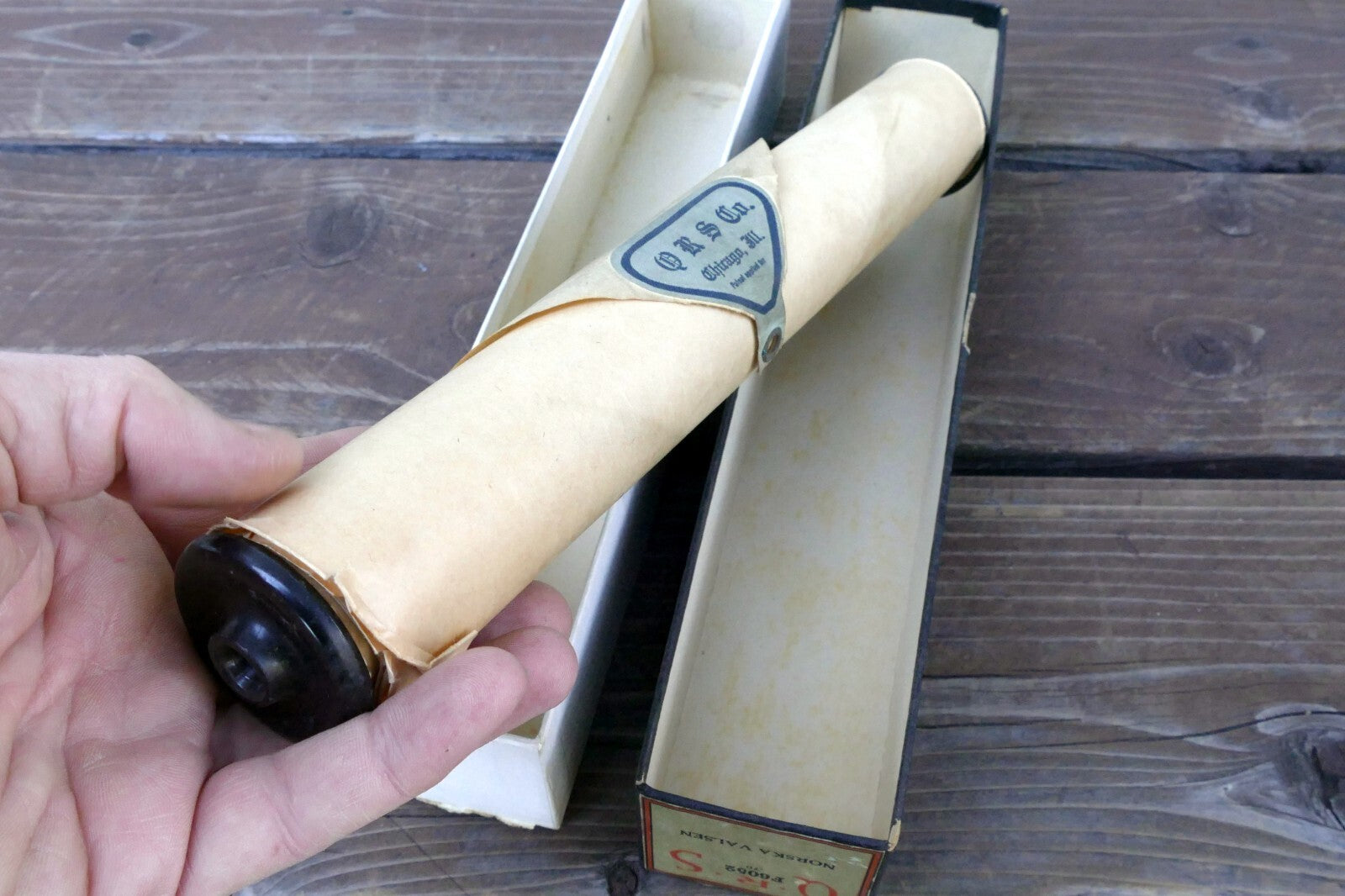 QRS Word Piano Roll F6052 Norska Valsen waltz