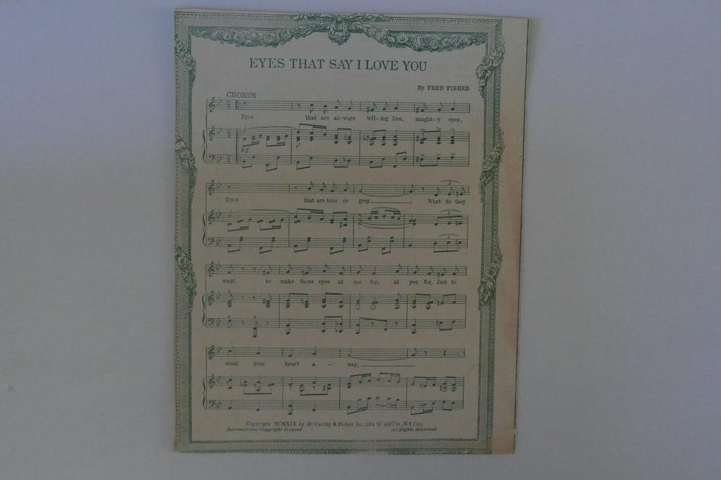 Buddha, 1919, by Lew Pollack and Ed Rose, McCarthy and Fisher