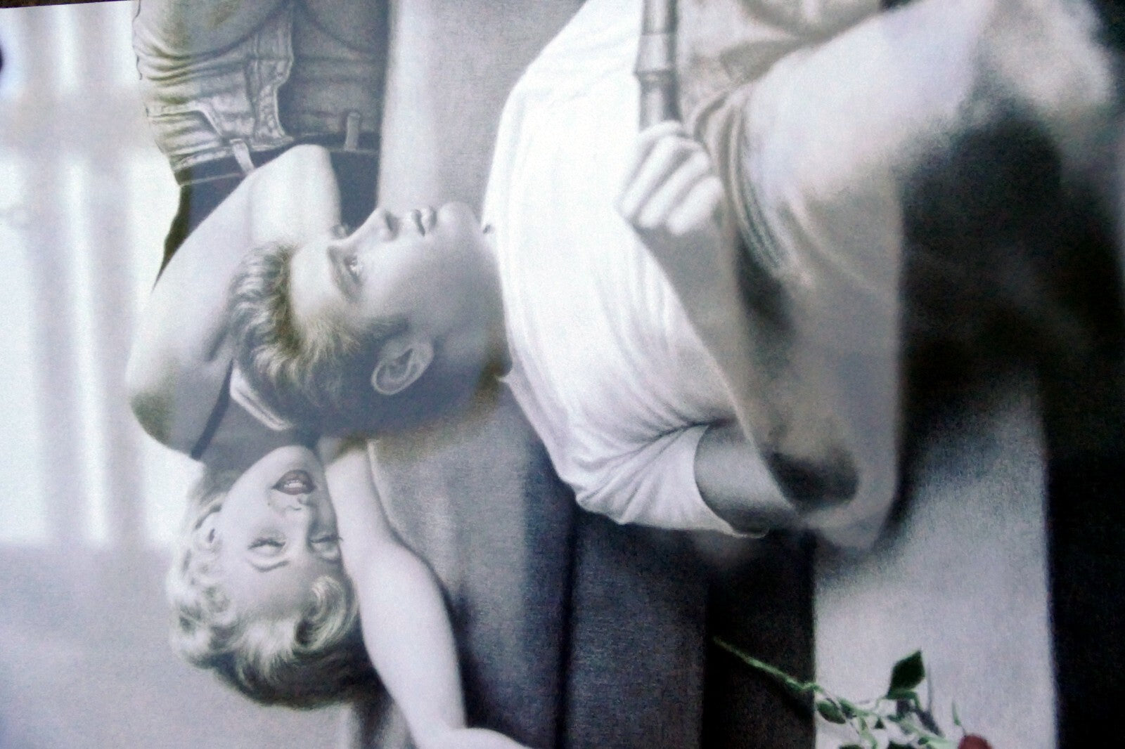 Marilyn Monroe James Dean Icons Art Print 36in x 24in large wall poster