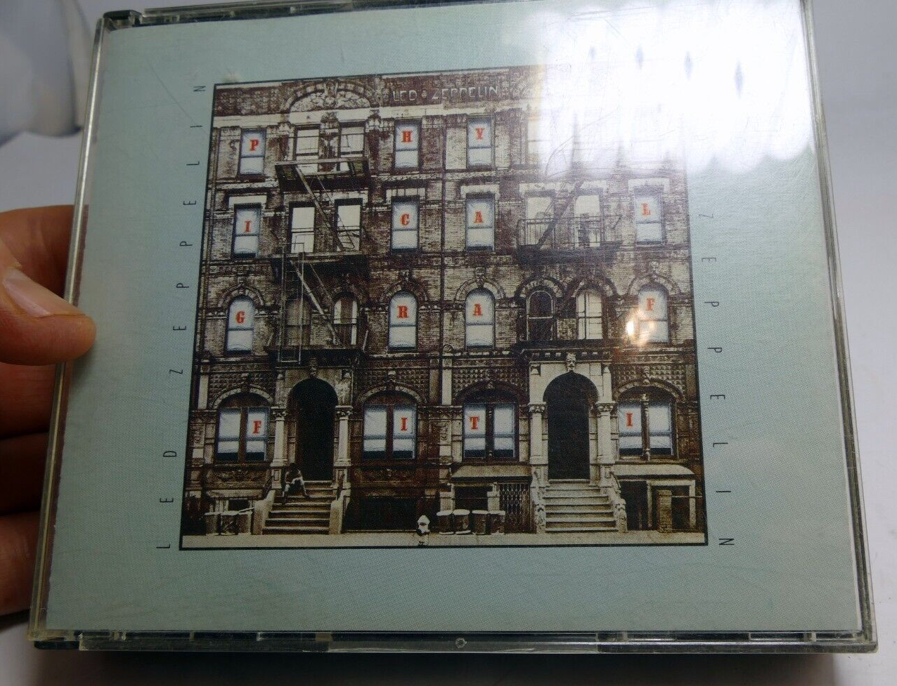 Led zeppelin   physical graffiti (music cd, 1975) #ss 200 2 swan song 2 double set