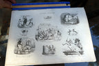 NAUTICAL DICTIONARY No 5 HENRY HEATH CARICATURE PRINT  1840 Victorian