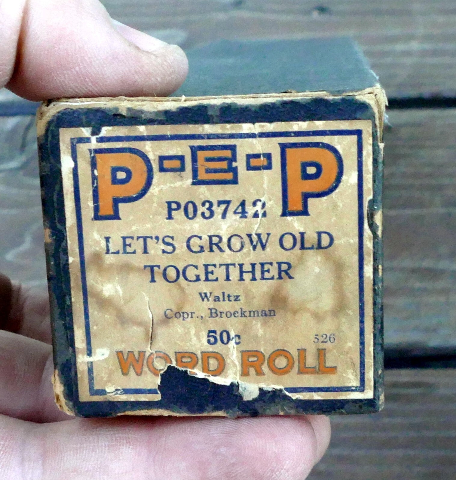 Pep p03742 let's grow old together waltz