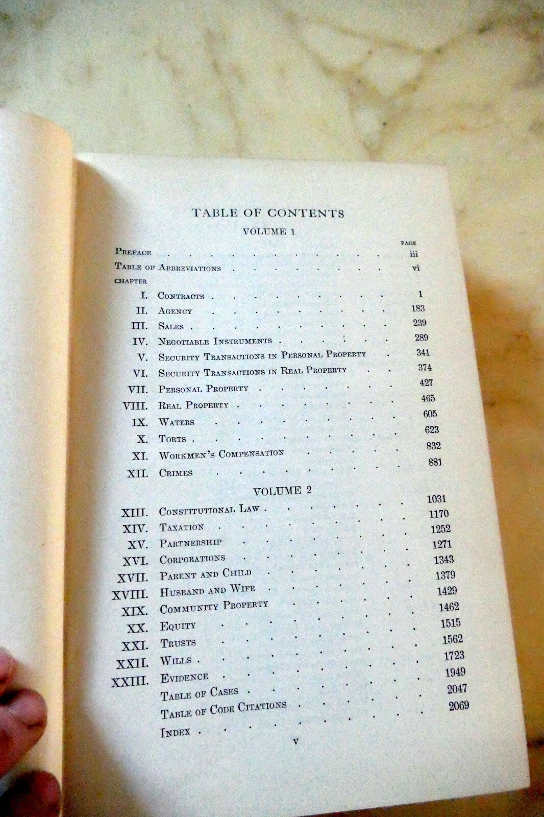 Summary of California Law 1946 Witkin Sixth Edition VOLUME 2