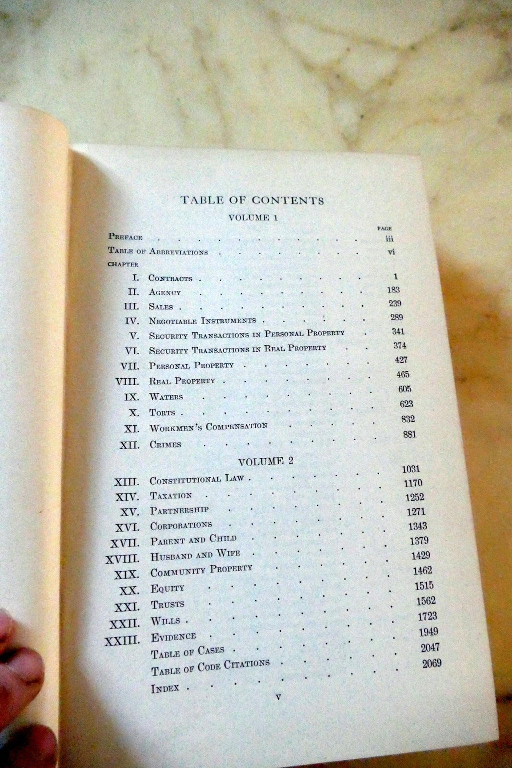 Summary of California Law 1946 Witkin Sixth Edition VOLUME 2