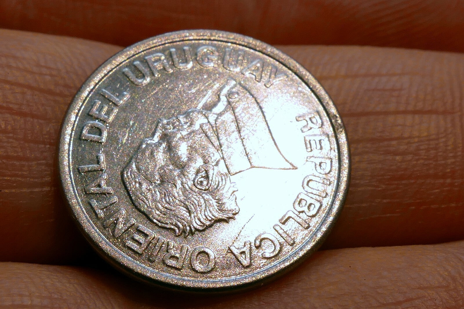 Republica Oriental  Del Uruguay  Coin 50 Centesimos 1994