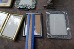 Pack of 6 Metal Brass Ornate Picture Portrait Frame 3X4" Art Photo Mixed lot