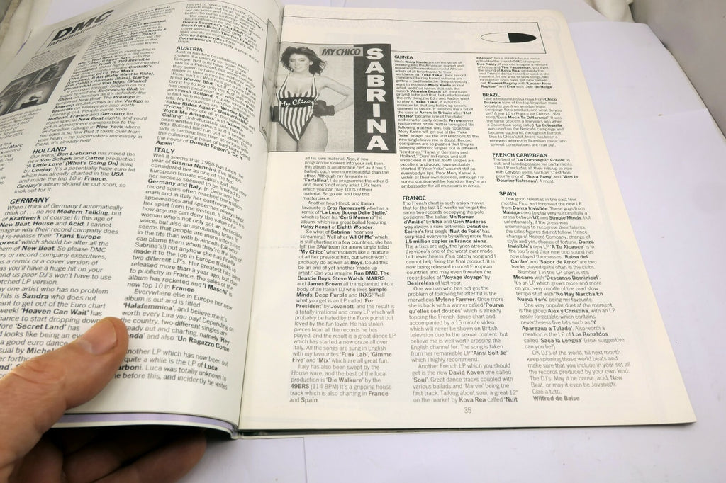 Welcome Rob Manley 12-12-1988 10 Records News Disc Jockeys music magazine