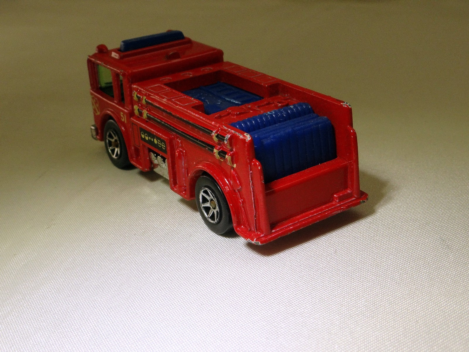 Hot Wheels  Mattel Fire Truck Red Engine 1976 vintage prototyp