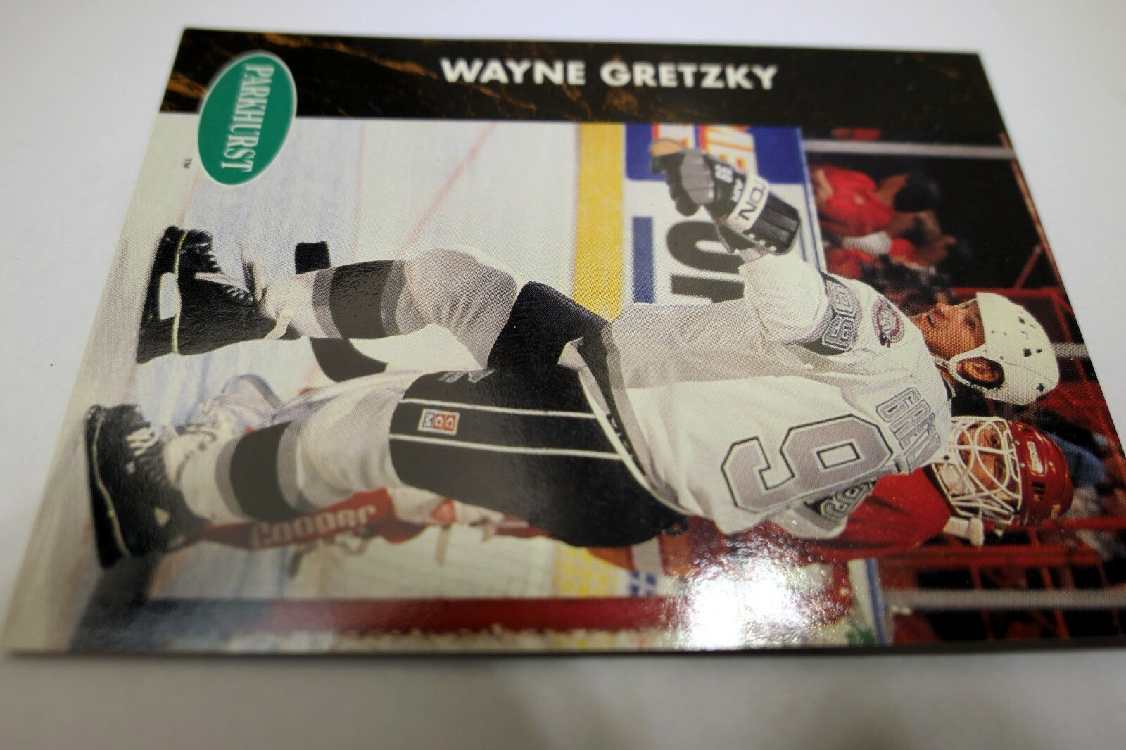 Parkhurst 1991 Los Angeles Kings  Trading Card Wayne Gretzky 73