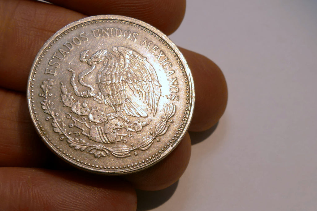 5000 PESOS 1988 MEXICO  World OIL INDUSTRY COIN