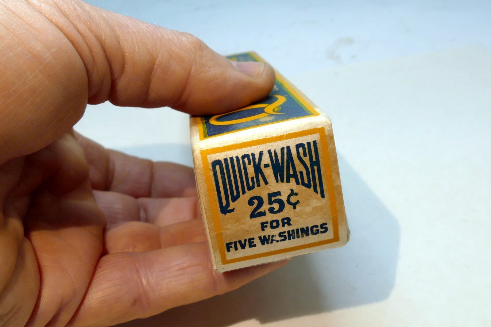 Quick Wash Tablets water softener  by F.A. Williamson Co. Ottawa Canada 1910's