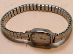 Ladies lorus v236 5040 silver tone quartz watch     not working parts / repair