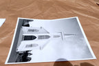 St. Teresa of Avila Church California 11X14" Black & white Picture Photo Sonoma