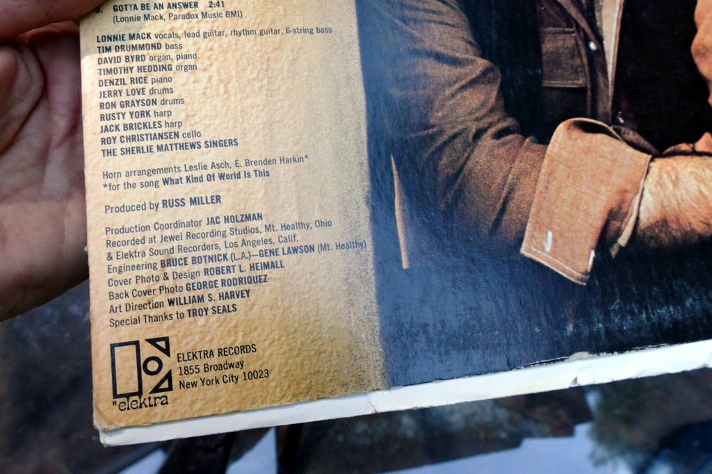 LONNIE MACK Whatever's Right ELEKTRA EKS 74050 LP