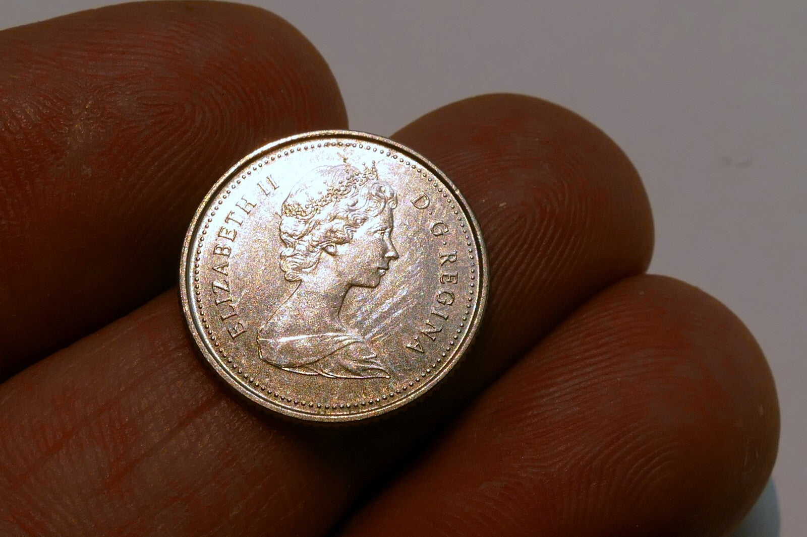 1981 Canadian 10 Cent Dime Coin circulated