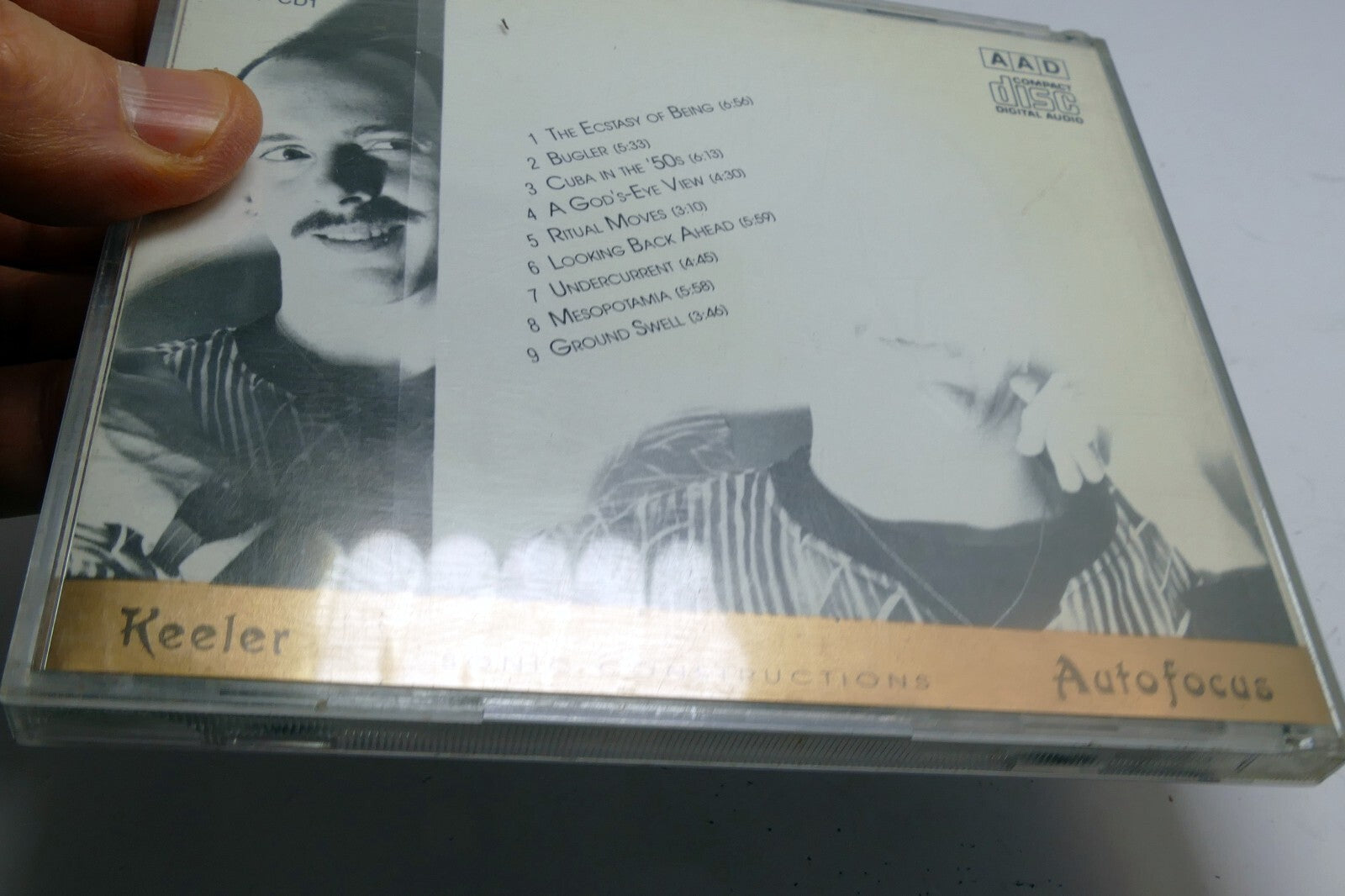 Keeler – Autofocus CD Audio  Water Horse Music GOP CD1 1988 Keith Keeler Walsh