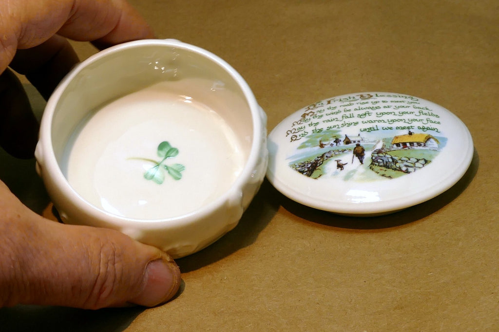 Belleek Gift Box Ireland Blessing Father day - untill we meat again