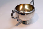 VIKING SILVER  PLATE E P COPPER SUGAR BOWL made in Canada  Lead Mounts for Tea