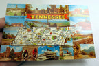 Greetings from Nashville Memphis Tennessee Americana Post Card 1960's vintage US