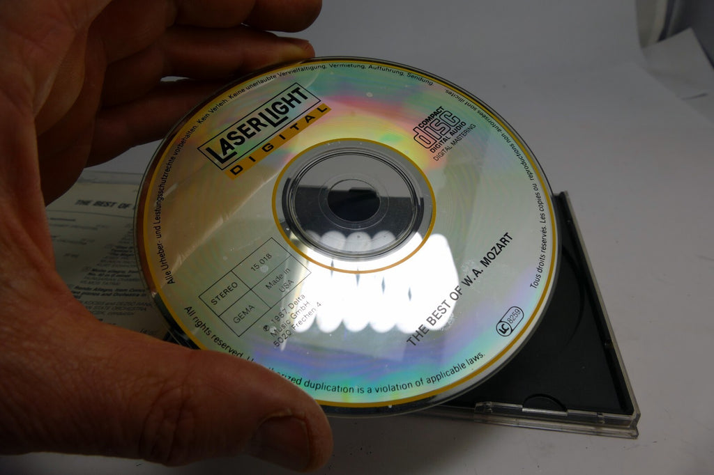 The Best of Wolfgang Amadeus Mozart from 1987 on Laser Light Digital Delta music