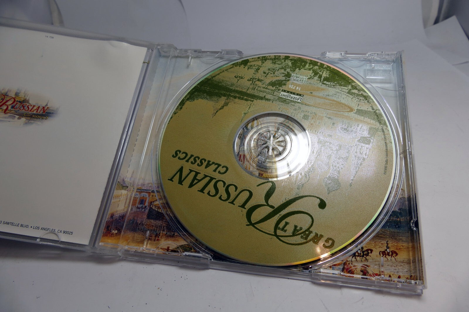 Great Russian Classics includes Tchaikovsky's 1812 Overature - Classical Music