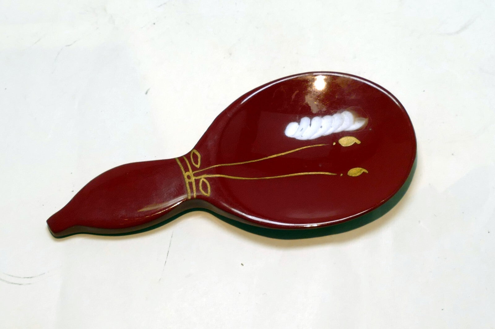 Plastic Spoon Rest Holder - 4" small soy sauce plate