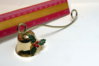 Brass Candle Snuffer Bell 5" Length Long Bell Flower X-Mass