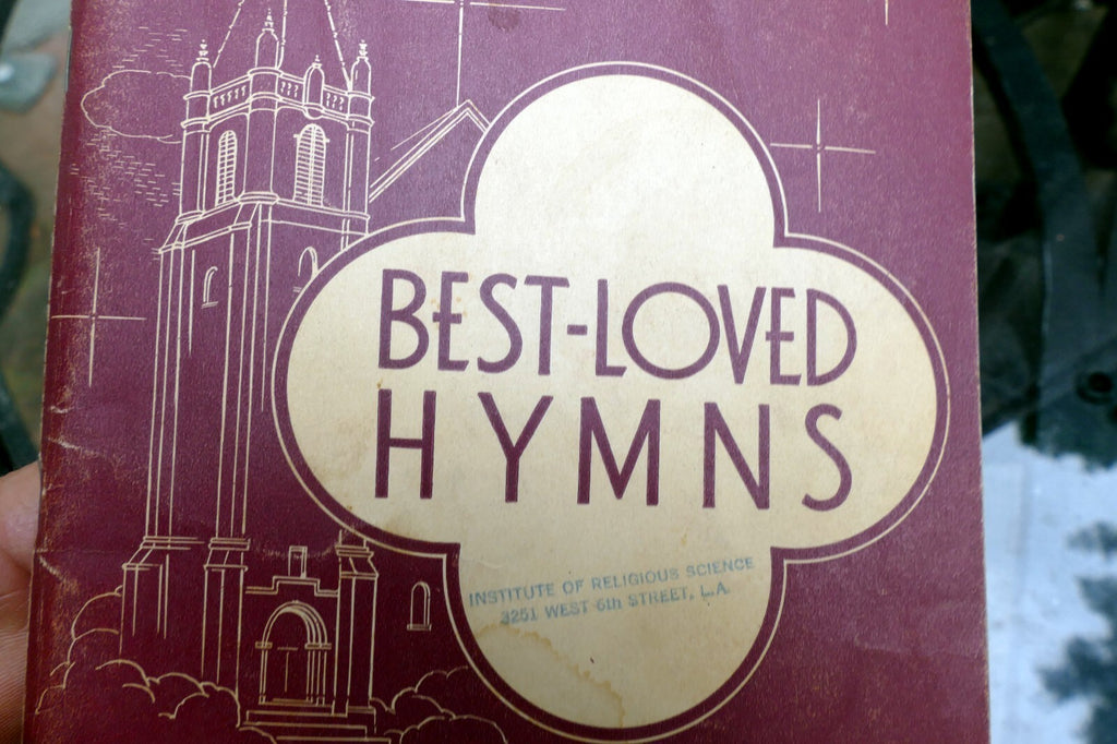 Sheet music best loved hymns by florence martin 1940 hall & mccreary co. chicago
