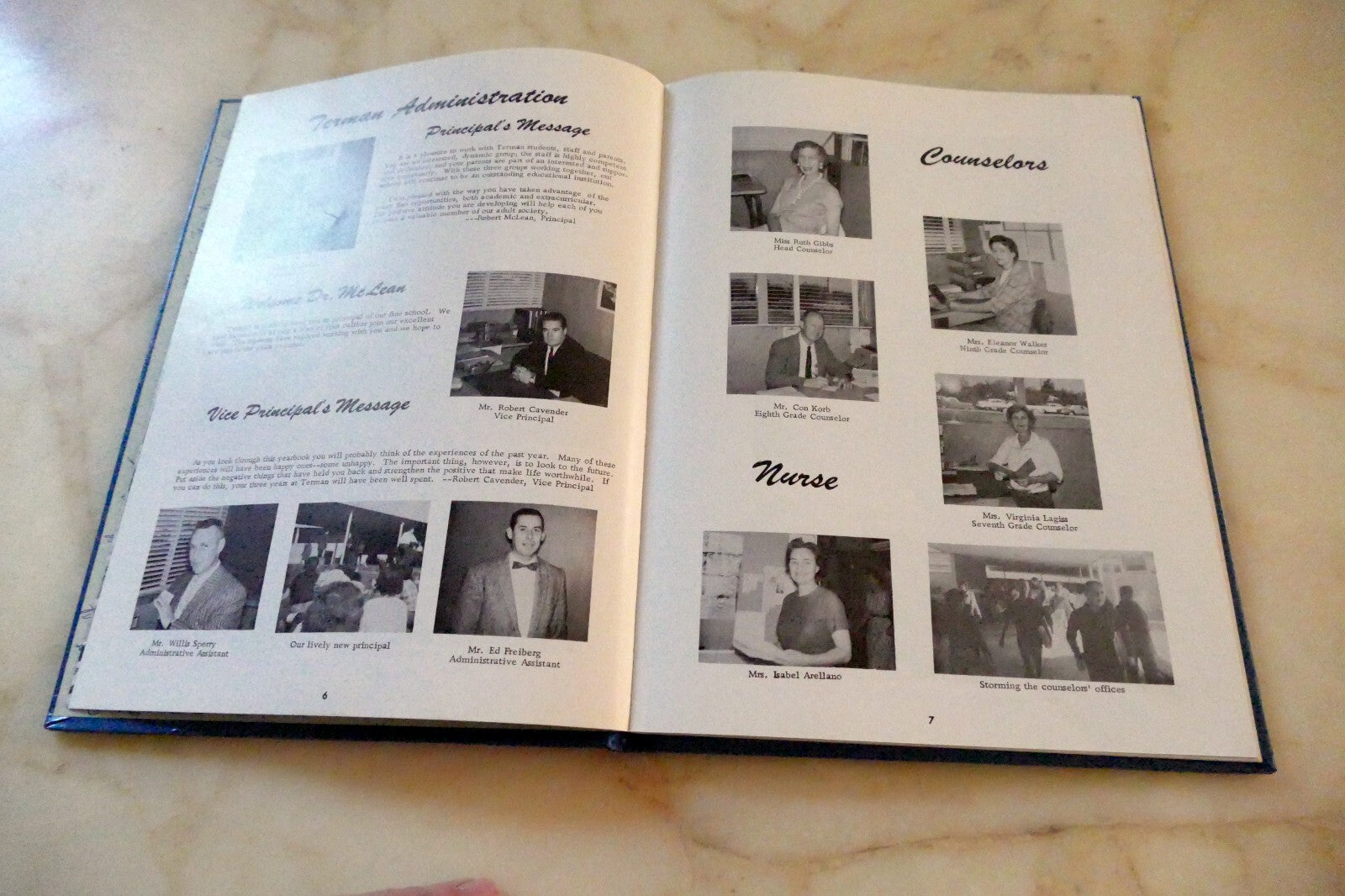 1963 TERMAN JUNIOR HIGH SCHOOL YEARBOOK ANNUAL JOURNAL PALO ALTO  TIGER TRACKS