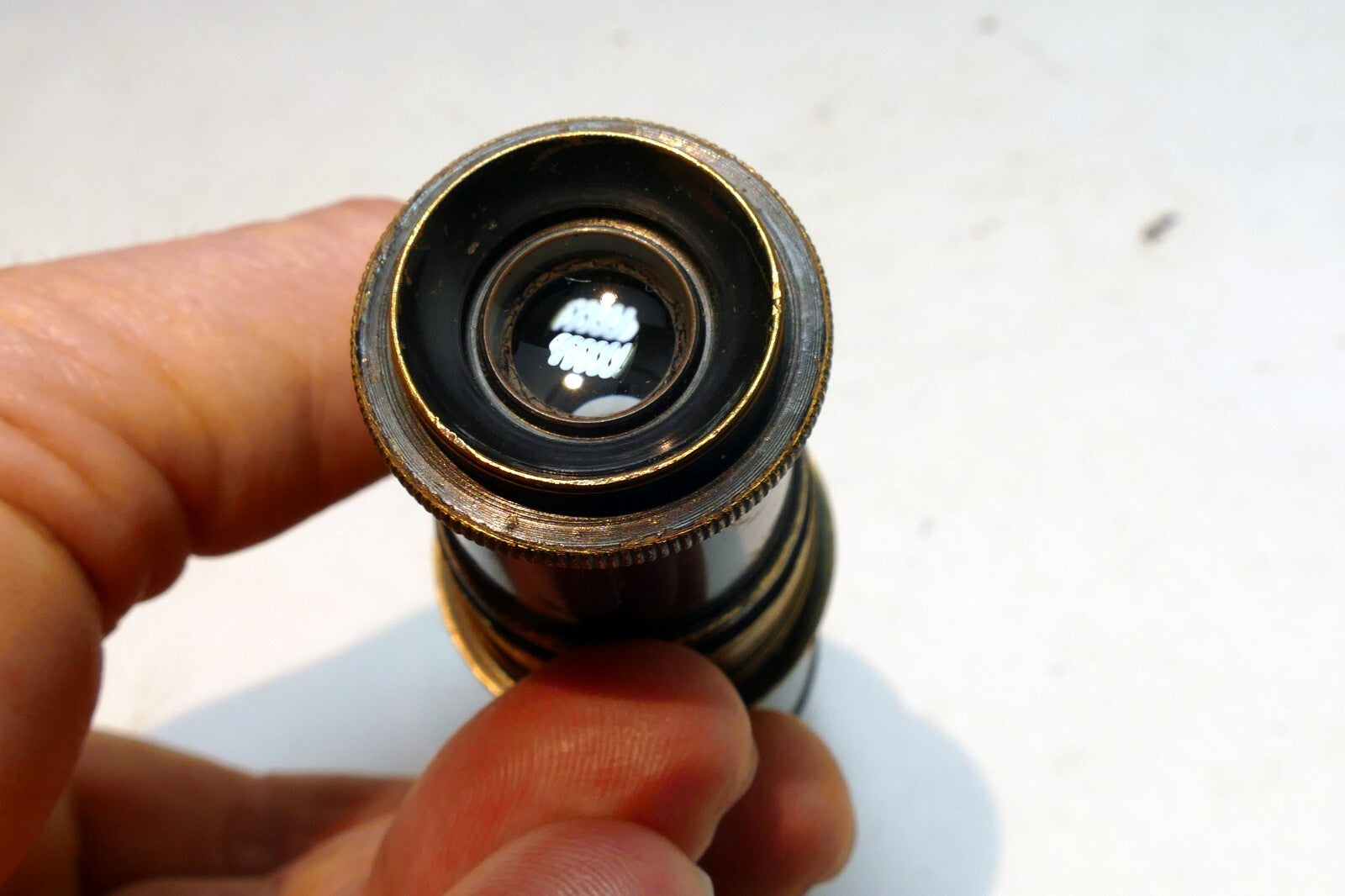Antique Telescope Brass Nautical Spyglass 19th century compact