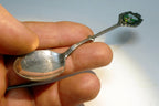Vintage Souvenir Spoon Collectible Enamaled Davos Switzerland