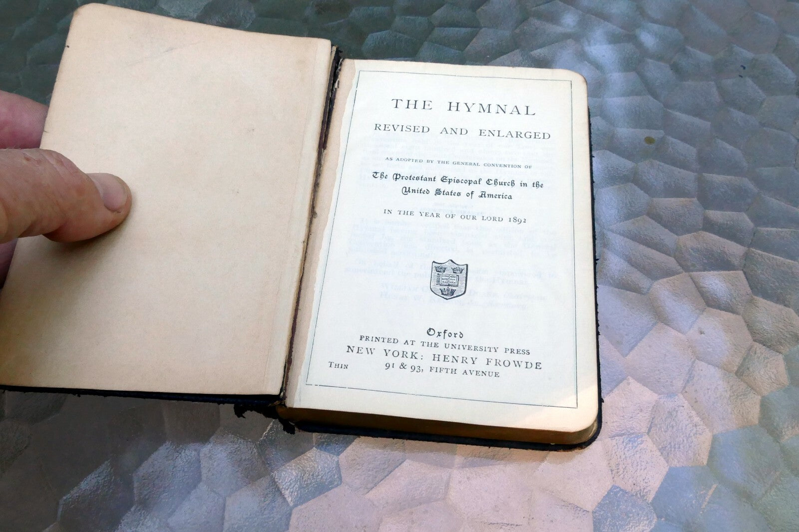 The Hymnal Revised and Enlarged 1892 James Pott & Company Oxford New York