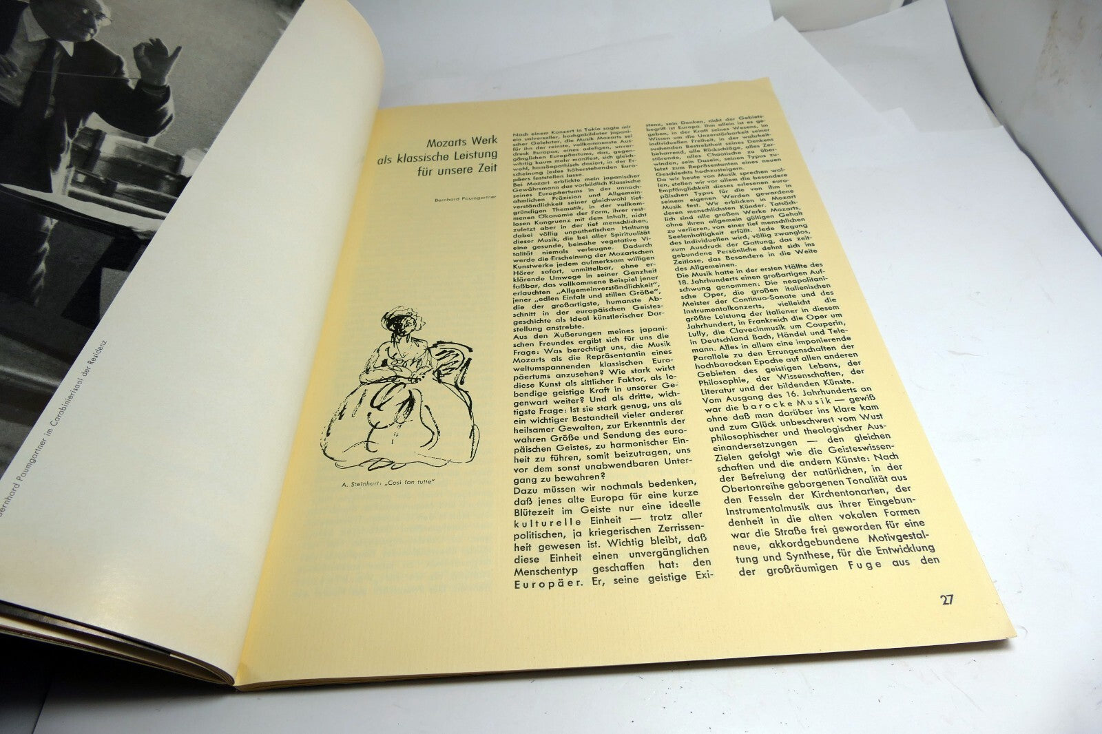 1959 Salzburger Festspiele Alpenjournal Österreich mit separatem Programmheft