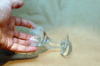 Cambridge Grape Cordial Etched / Crème De Menthe Glasses  - Set of 6 Lot Wine