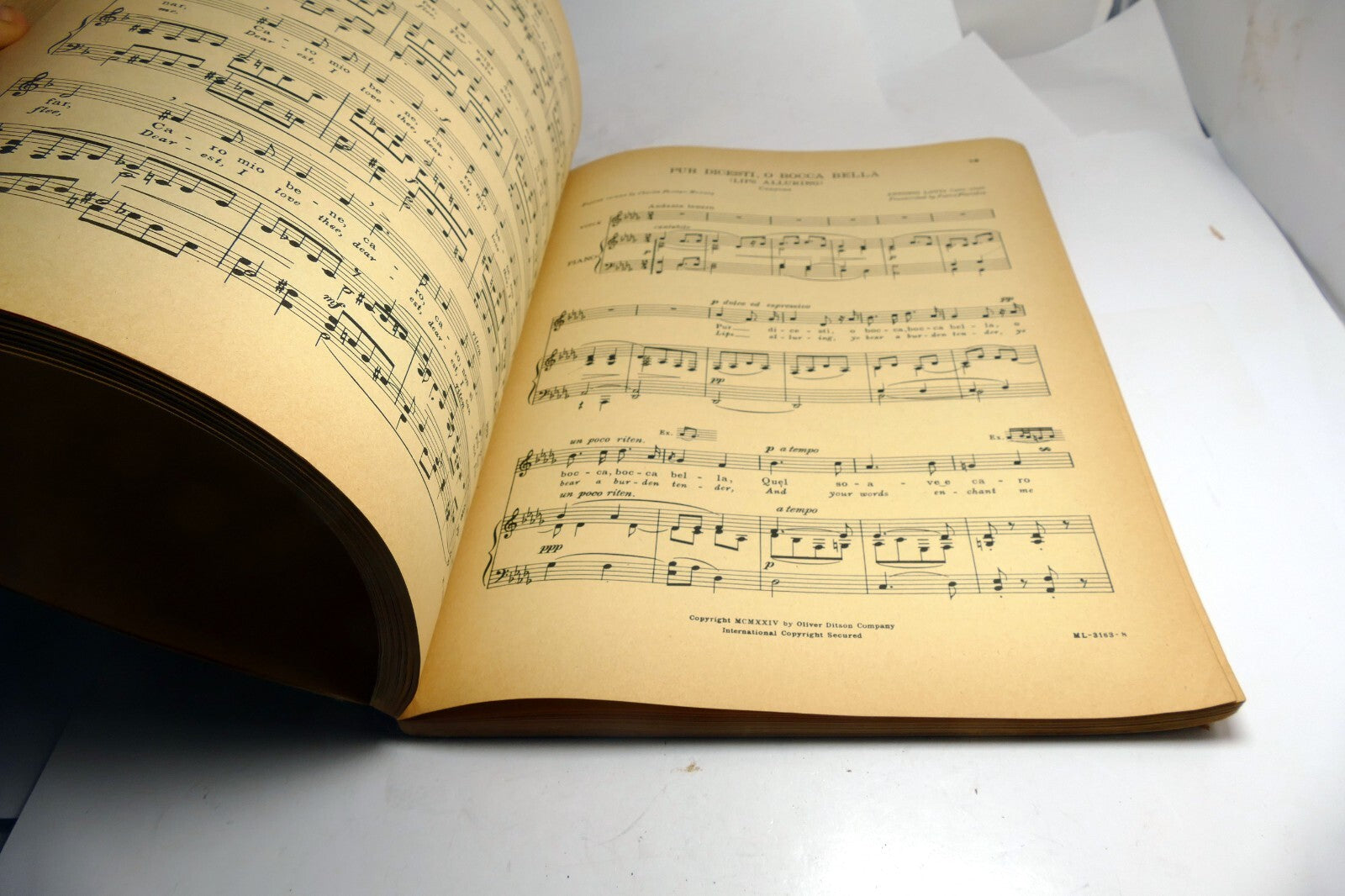 Early Italian Songs & Airs Vol 2 For Low Voice Songbook 1924 Supriani Provenzale