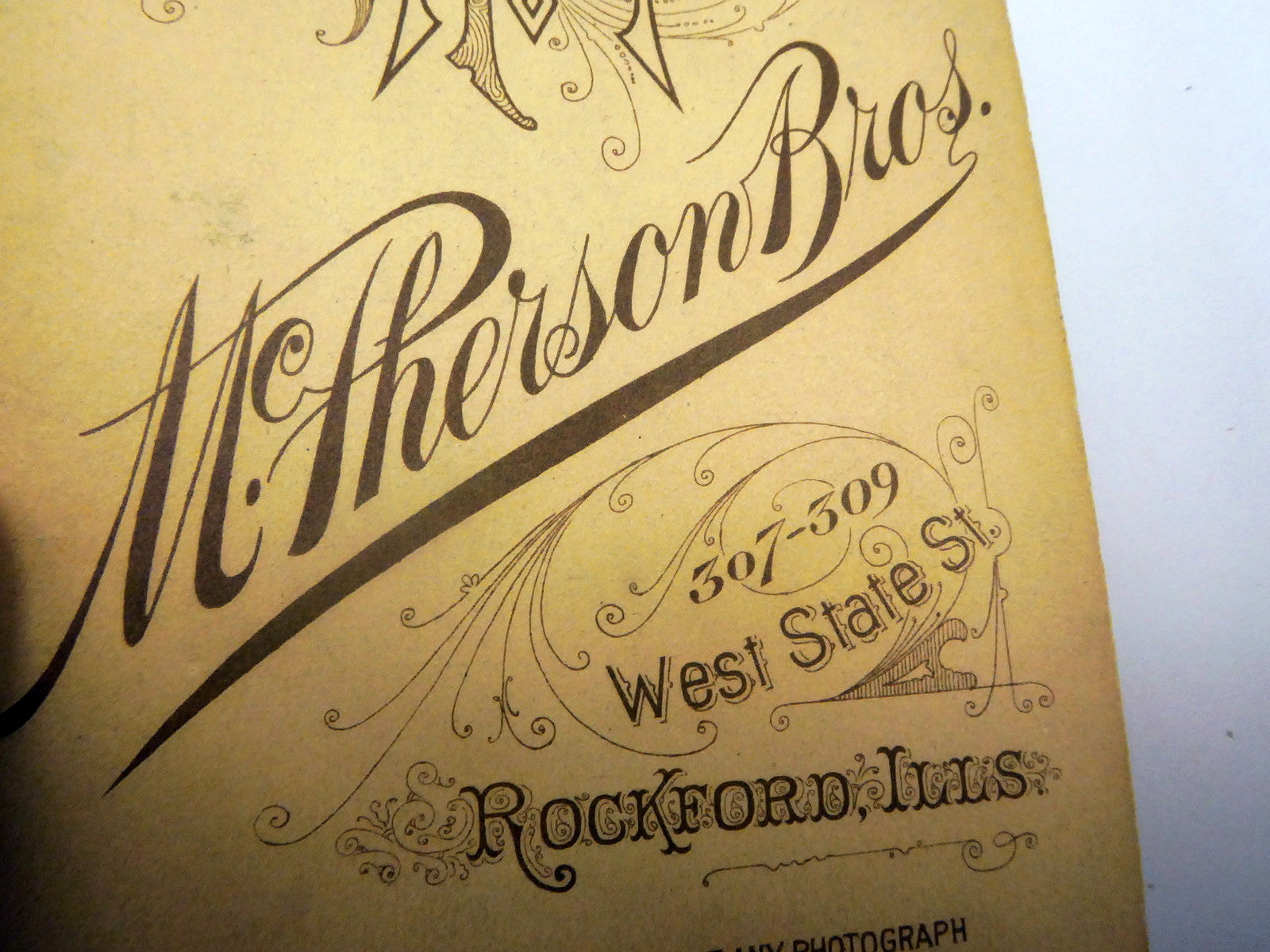 Picture Grandfather Weidman VINTAGE ANTIQUE Photograph 4X6" Picture 1880 Rockfor