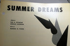 Summer dreams seymour cochran by manuel m. ponce sheet music 1958