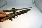 Slash Knife Dagger Made in Germany with sheaf scabbard eagle cross ornate